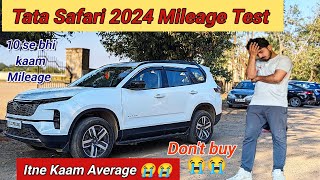 Tata safari Real City Mileage Test  Shocking Result  N250rider07 car tata mileage safari [upl. by Kciredes215]