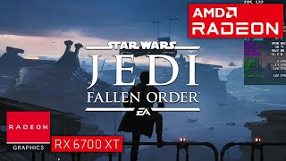 Star Wars Jedi Fallen Order  Rx 6700xt 12GB  Ryzen 5 5600  1080p Max Settings [upl. by Min]