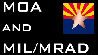 Understanding MOA Minute of Angle and MILMRAD Milliradian [upl. by Uv]