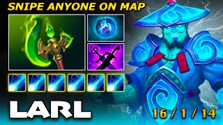 Larl STORM SPIRIT ATier MID 735d  Full Match Dota Class [upl. by Akilam]