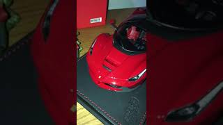 Ferrari bbr la ferrari scale 118 diecast resin model car limited edition [upl. by Svensen]