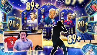 WTF WE PACKED THE GOATS BACK TO BACK 20 GUARANTEED 2 x 89 PACKS FIFA 20 Ultimate Team [upl. by Ojillib601]