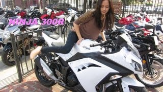 2013 Kawasaki NINJA 300 for HER  The Best Bike for GIRLS amp Noob Riders [upl. by Stempien]