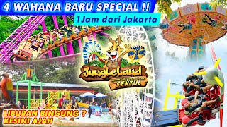 4 WAHANA BARU  WISATA JUNGLELAND SENTUL BOGOR SEMAKIN SERUU TERBARU 2023 [upl. by Orvah]