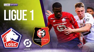 Lille vs Rennes  LIGUE 1 HIGHLIGHTS  05212022  beIN SPORTS USA [upl. by Lancelot]