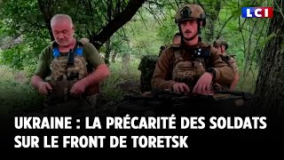 Guerre en Ukraine  les unités ukrainiennes dans une situation précaire sur le front de Toretsk [upl. by Weig]