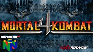 Mortal Kombat 4  Reptile Playthrough  Nintendo 64 [upl. by Hellman40]