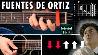 Fuentes De Ortiz  Ed Maverick GUITARRA Tutorial  Acordes [upl. by Yblocaj461]