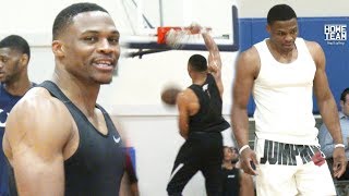 Russell Westbrook Highlights at Rico Hines UCLA Run [upl. by Aryam]