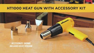 Wagner HT1000 Heat Gun Kit Overview [upl. by Efeek]