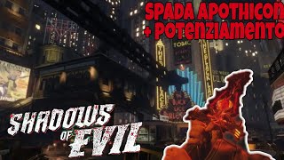 COME OTTENERE E POTENZIARE LA SPADA APOTHICON SU SHADOWS OF EVIL TUTORIAL [upl. by Namor]