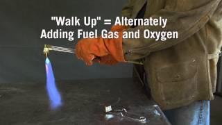 Firepower Howto Lighting an OxyFuel Cutting Torch [upl. by Amitie]