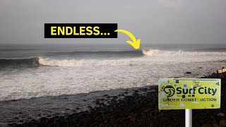 Surfing in El Salvador Surf City  What’s it Actually Like [upl. by Ydnyc]