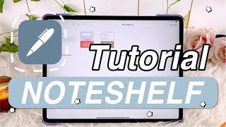 Tutorial de NOTESHELF ✍🏼 Primeros pasos con papelería digital  HardPeach 🍑 [upl. by Bidget]