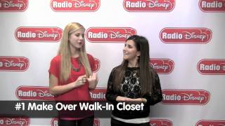 Caroline Sunshine and quotTinkaquot 2012 Resolutions on Radio Disney [upl. by Aztiray]