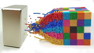 Playing with 60 000 Magnetic Balls ⭐ Slow Motion ⭐ 1001 Satisfying Video [upl. by Aleil]