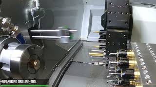 fast measurement of tools in a Benzinger machine [upl. by Rosdniw]