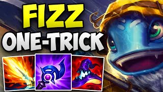 BEST FIZZ ONETRICK IN THE WORLD CHALLENGER GAMEPLAY  CHALLENGER FIZZ MID GAMEPLAY  Patch 1323 [upl. by Enhpad193]