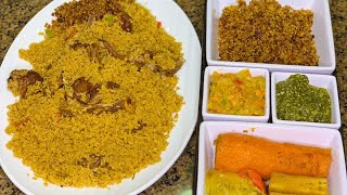 Jollof Rice Gambian lamb Benechin [upl. by Siramad]