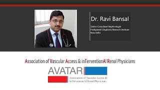 Dr Ravi Bansal  PreOperative Assessment for creating an AV Fistula [upl. by Uchish539]