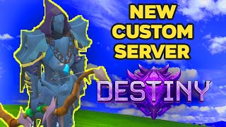 BRAND NEW CUSTOM RSPS LAUNCHED Destiny RSPS [upl. by Annerahs]