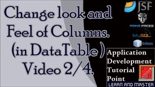 JSF Tutorials for beginnersMake different layouts and toggle between them in DataTable Part 24 [upl. by Noyahs]