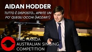 2024 Aidan Hodder Baritone SemiFinals Concert first performance Mozart [upl. by Alethea]