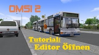 Omsi 2 Tutorial  Editor öffnen SteamFull HD [upl. by Anilehcim]