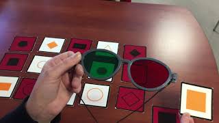 Vision Therapy Amblyopia and RedGreen Filters with Megan [upl. by Columba]