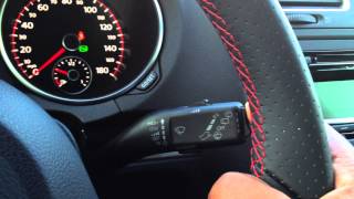 How to change settings and access phone menu on the base GTI and Golf [upl. by Maegan632]