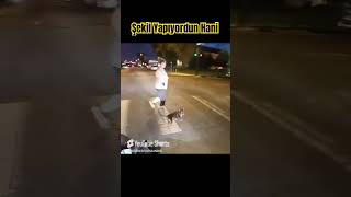 Motorcuya erkeklik yapan köpeğin hazin sonu 😆😆 [upl. by Bradman]