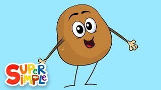 One Potato Two Potatoes  Count Potatoes  Super Simple Songs [upl. by Flin]