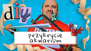 TANI I PROSTY SPOSÓB NA NAKRYCIE AKWARIUM  KREWETKARIUM  DIY [upl. by Divadnhoj]