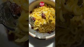 Carbonara Ramen 🍜 comfortfood [upl. by Prouty]