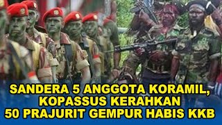 🔴OPM Nekat Sandera 5 Anggota Koramil Jendral Kopassus Kerahkan 50 Prajurit Gempur Markas KKB [upl. by Guss881]