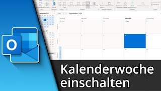 Outlook Kalenderwoche anzeigen  Outlook Kalenderwochen ✅ Tutorial [upl. by Pricilla]