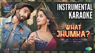 What Jhumka Instrumental  What Jhumka Karaoke  What Jhumka Karaoke with lyrics  Jhumka song [upl. by Takashi]