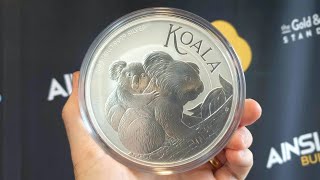 2023 Perth Mint 1kg Koala Silver Coin [upl. by Anilegnave367]