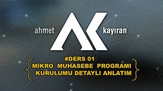 Mikro Muhasebe Programı Kurulumu Nasıl Yapılır Detaylı Anlatım Ders01  Mikro Yazılım [upl. by Leotie183]