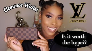 LOUIS VUITTON CLEMENCE WALLET UNBOXING  HONEST REVIEW  PROS  CONS [upl. by Etteniuqna562]