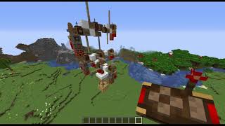 Controllable 6 Directional Flying Machine  Minecraft Create 032 [upl. by Saturday694]