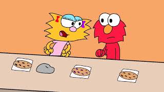 Elmo gets upset over a rock animation [upl. by Glory]