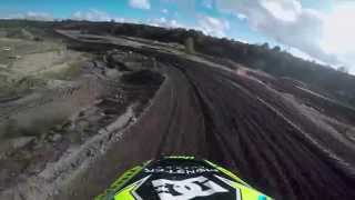 Ryan Villopoto  First Ride 2015 KX450FSR [upl. by Atikihs]