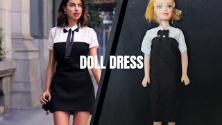 doll Skirts Dress Doll Clothes Sewing Tutorial How To Make A Doll SkirtEasy To Make [upl. by Ginnifer]