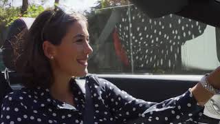 Garbiñe Muguruza drives with La Bamba [upl. by Lebaron]