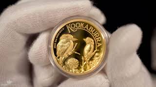 Unboxing 2023 Australia 2 oz Gold quotKookaburraquot HR Proof Coin [upl. by Ile]