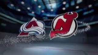 New Jersey Devils Vs Colorado Avalanche Live Play by Play Fan interaction [upl. by Naahs]