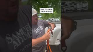 How To Use A Ratchet Strap ratchetstrap camping rvhacks [upl. by Findley]