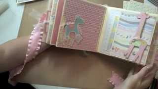 6x6 Baby Album featuring KampCo quotItsy Bitsyquot [upl. by Donoghue]