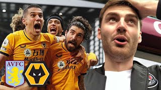 UNBELIEVABLE LAST MINUTE COMEBACK Aston Villa Vs Wolves 23 Matchday Vlog [upl. by Suixela577]